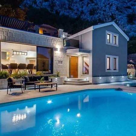 Villa New! Falcon House, 3-bedroom With Heated 36 Sqm Pool, Jacuzzi, Finnish Sauna Gornje Sitno